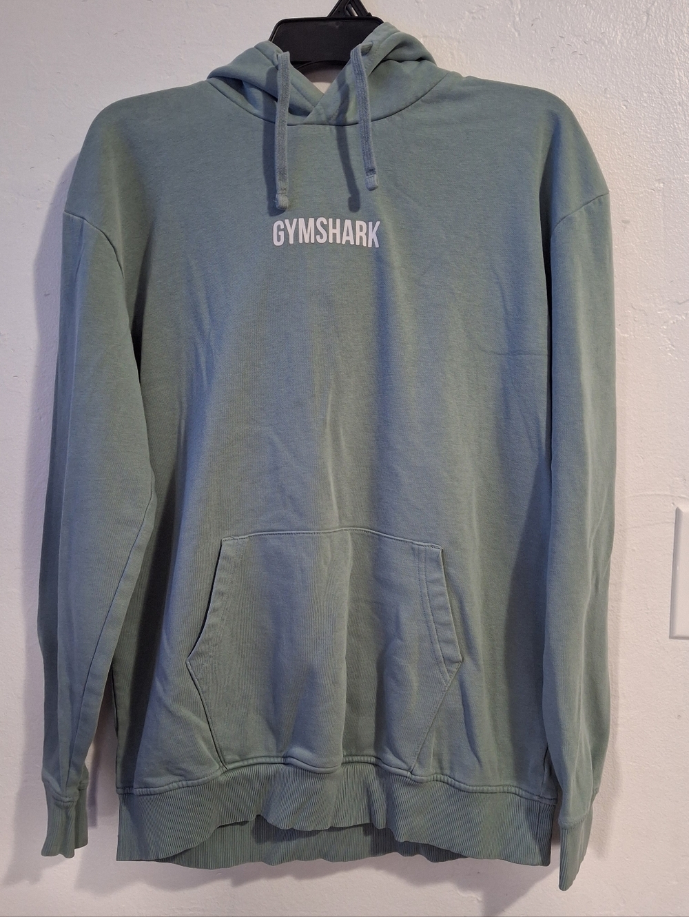 Gymshark  Green Pullover Hoodie Size S.